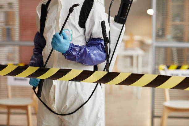 Professional Biohazard technician working in Rockwood, IL